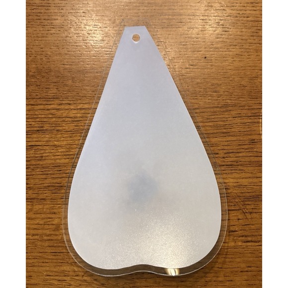 GLASS SHADE Panel ONLY  For Vintage Touch‎ Lamp, 3 Way Brass 6-Panel - Floral - Picture 6 of 10